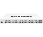 Fortinet FS-448E-FPOE Fortiswitch-448E-Fpoe Layer 2/3 Fortigate Switch Controller Compatible Poe+ Switch With 48 X Ge Rj45 Ports, 4 X 10 Ge Sfp+, With Automatic Max 772W Poe Output Limit