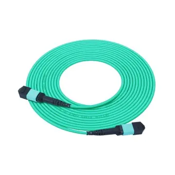 MPO-MPO fiber optic jumper 12 core Type B female head MTP OM3 multimode jumper 10G40G100G optical module bundle cable 30M