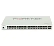 Fortinet FS-248E-FPOE FortiSwitch-248E-FPOE Layer 2/3 FortiGate switch controller compatible PoE+ switch with 48 x GE RJ45 ports, 4 x GE SFP, with automatic Max 740W POE output limit