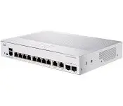 Cisco CBS350-8T-E-2G-AU Cbs350 Managed 8-Port Ge, Ext Ps, 2X1G Combo