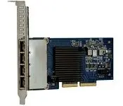 Lenovo 7ZT7A00535 ThinkSystem I350-T4 PCIe 1Gb 4-Port RJ45 Ethernet Adapter By Intel