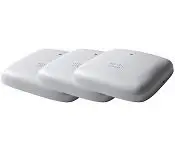 Cisco 3-CBW240AC-Z Business 240Ac Access Point Cbw240Ac 802.11Ac 4X4 Wave 2 Access Point Ceiling Mount - 3 Pack