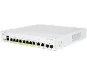 Cisco CBS350-8FP-E-2G-AU Cbs350 Managed 8-Port Ge, Full Poe, Ext Ps, 2X1G Combo