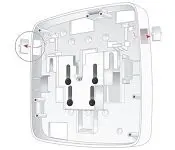 Aruba JY706A AP-220-MNT-W3 White Low Profile Box Style Secure Large AP Flat Surface Mount Kit