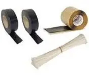 Aruba JW063A AINS2KKIT-00 2 Elec Tape Rolls Mastic Tape and White Tie Wraps Outdoor Install Materials