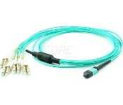Juniper MTP-4LC-M1M Mtp To 4Xlc Pairs Mmf Passive Breakout Cable, 1M Length