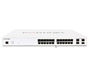 Fortinet FS-124E-FPOE FortiSwitch-124E-FPOE L2+ managed POE switch with 24GE +4SFP, 24port POE with max 370W limit and smart fan temperature control